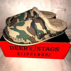 Deer Stags Slipperooz Nordic Indoor/Outdoor men/8 women/10 Camouflage NEW